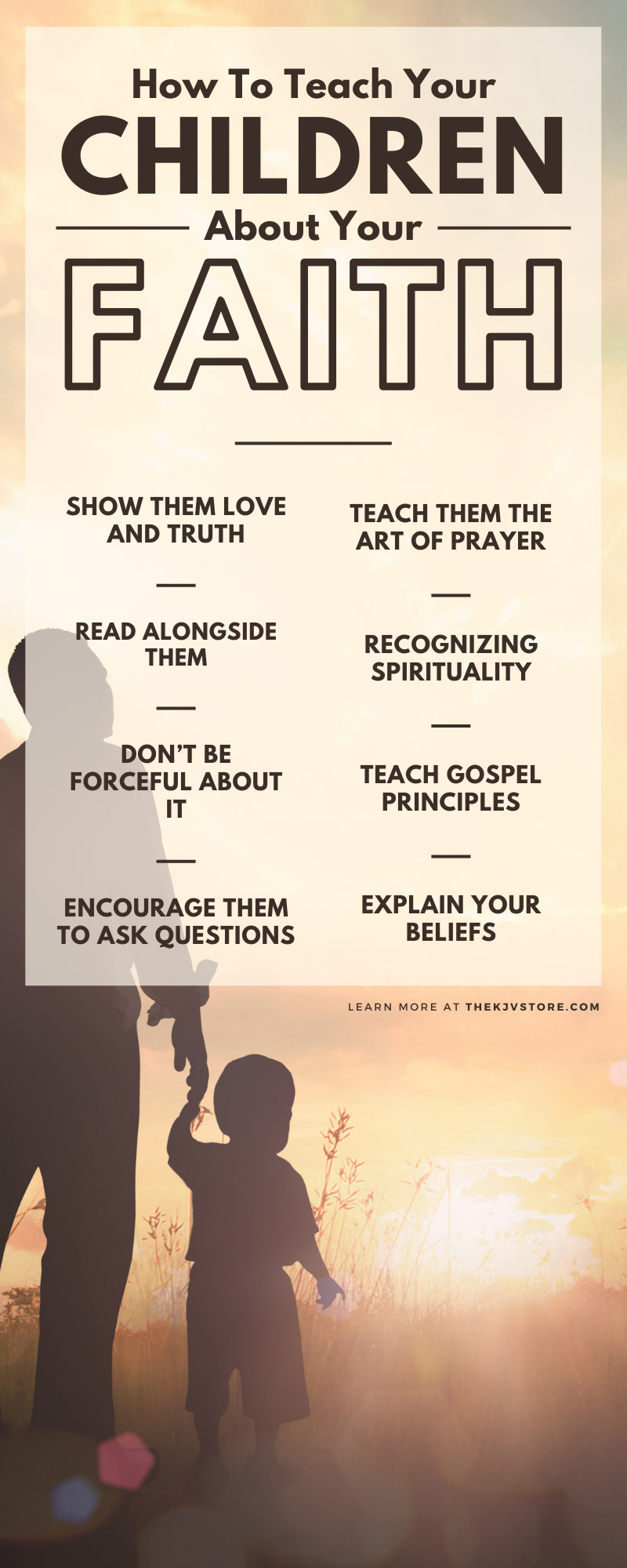 How To Teach Your Children About Your Faith