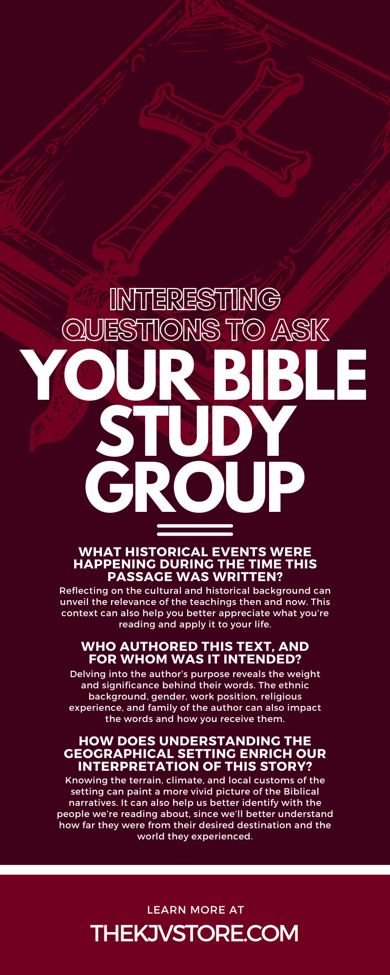 Interesting Questions To Ask Your Bible Study Group