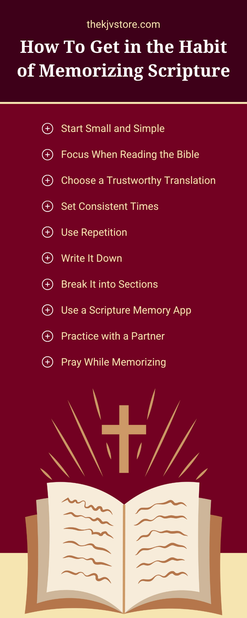 How To Get in the Habit of Memorizing Scripture